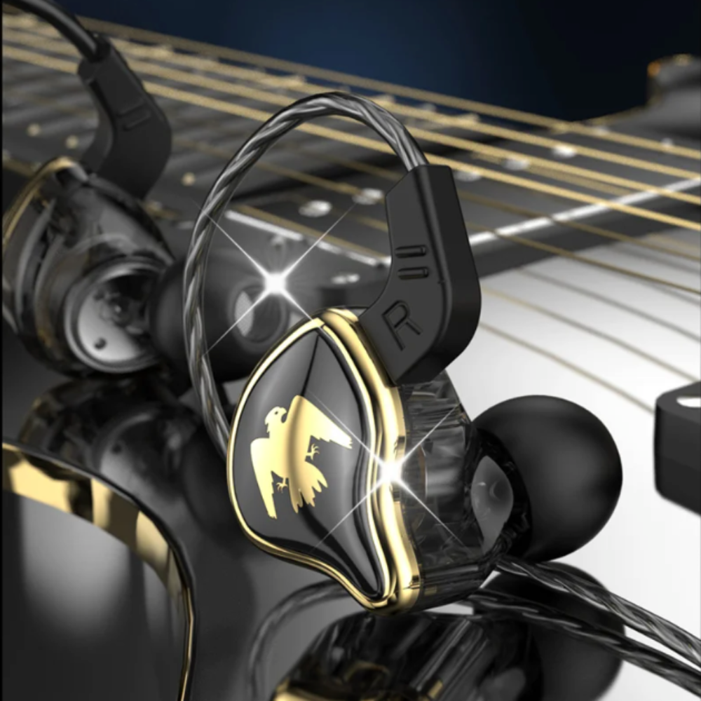 High Quality Noise Cancelling 3.5mm Earbuds with Microphone