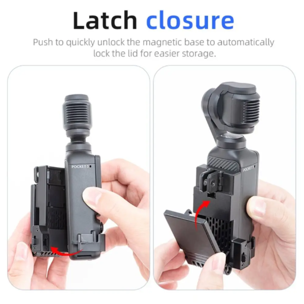 Foldable Magnetic Mount For DJI Osmo Pocket 3