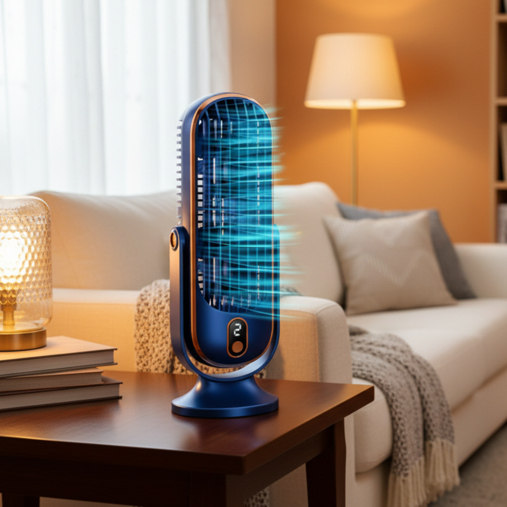 Portable 5 Speed Double Motor Air Cooler