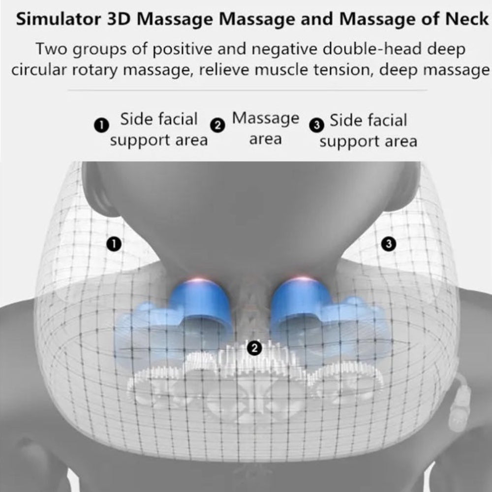 Portable Neck Massage Cushion Pillow