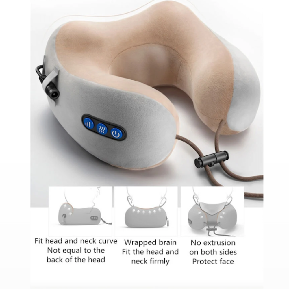 Portable Neck Massage Cushion Pillow