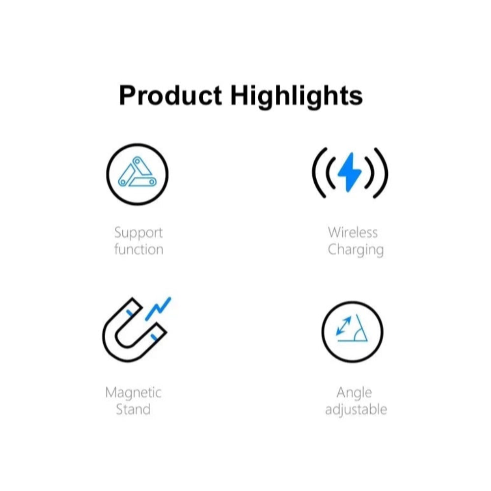 Foldable 3 in 1 Wireless Magnetic charger for iPhone, Airpod and iWatch