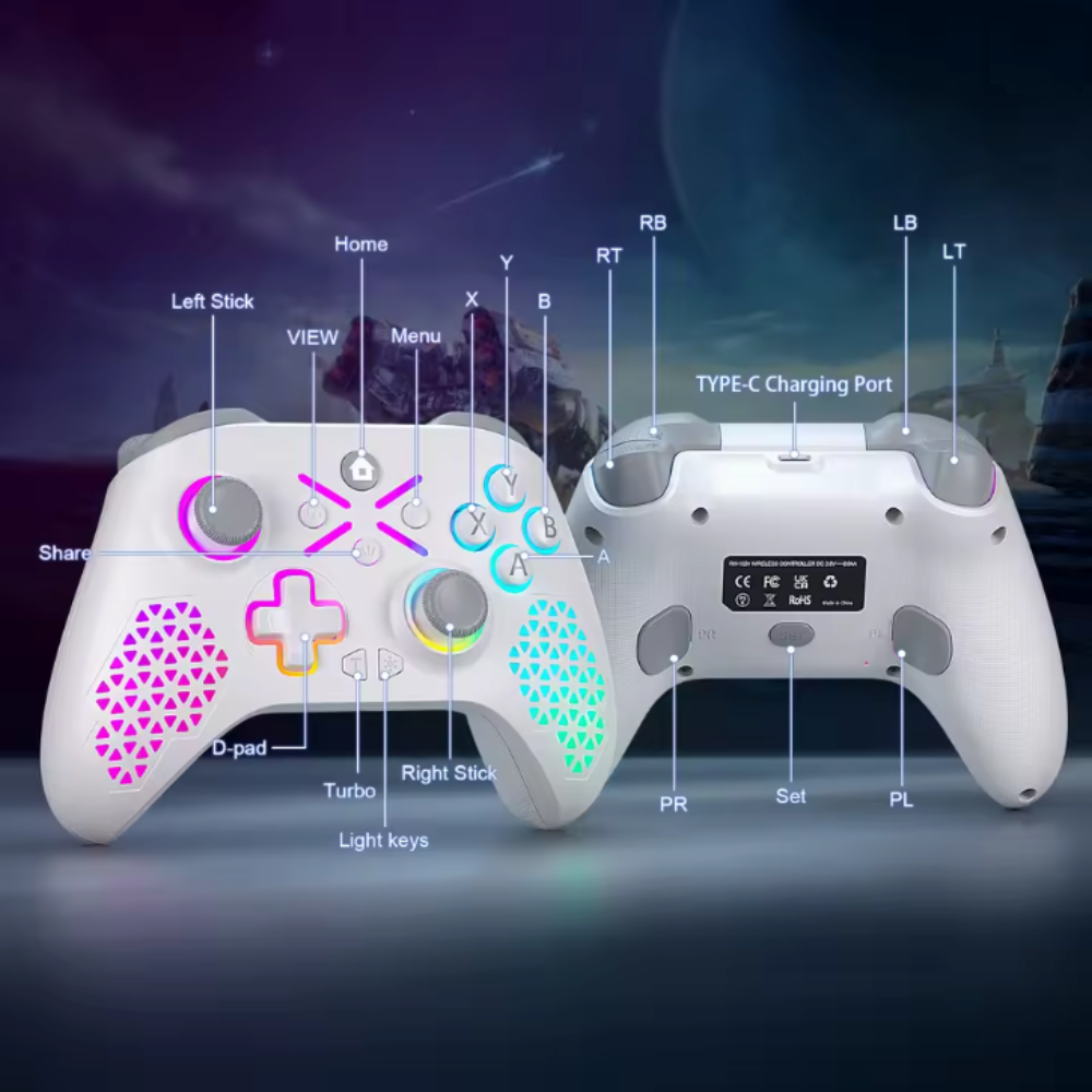 Premium 2.4G Wireless Game Controller Compatible for Xbox And PC
