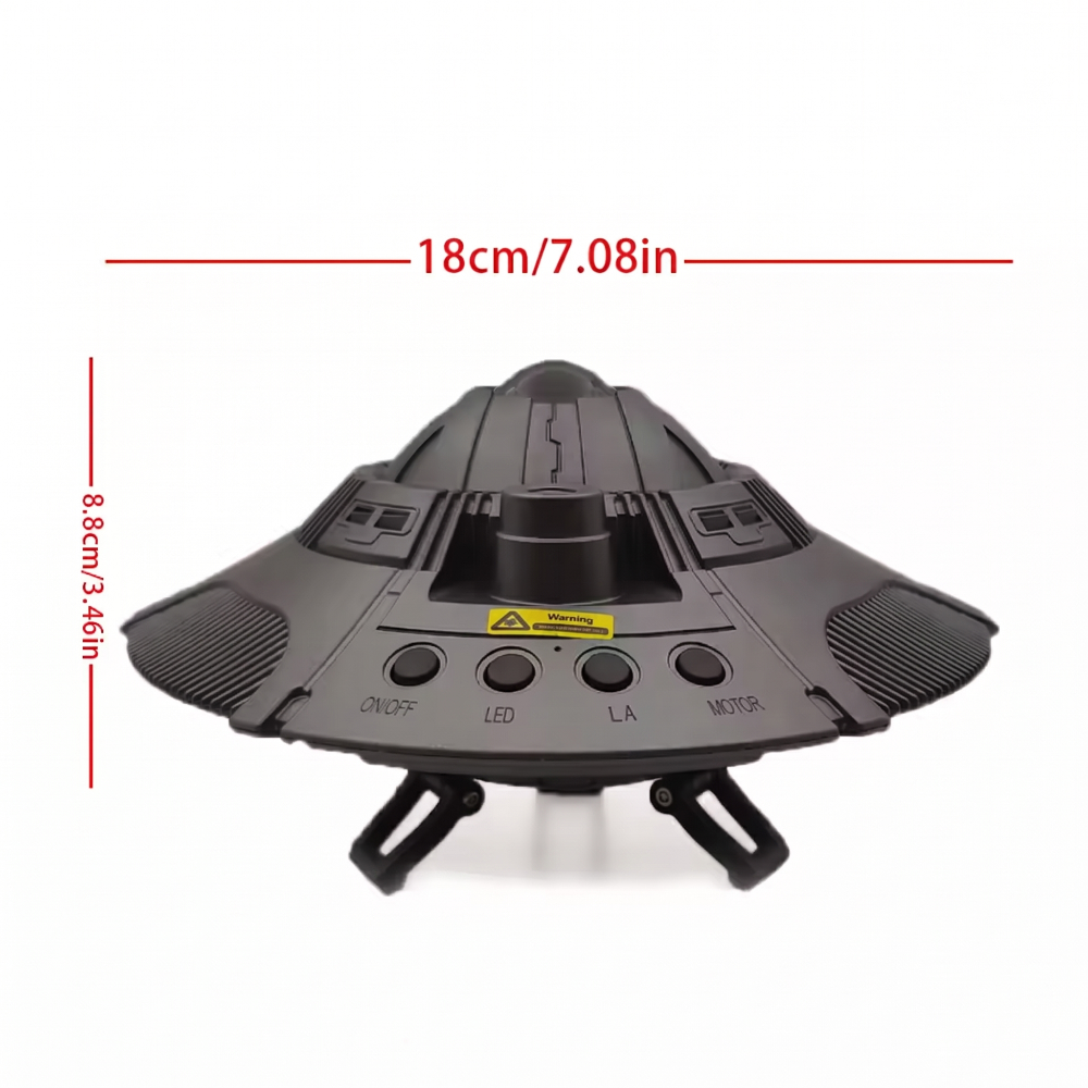 UFO Galaxy Star Projector Night Light