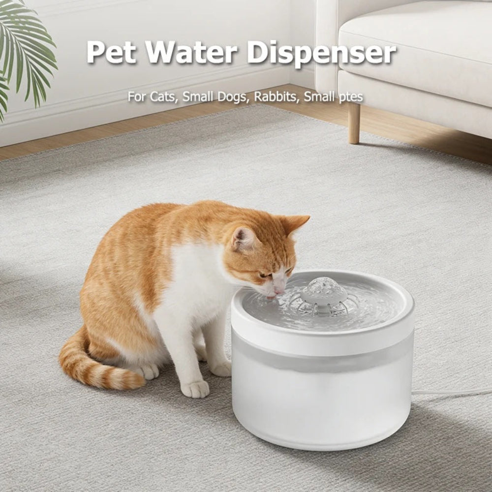 WhisperFlow Pet Fountain – 1.8L Quiet Hydration Station
