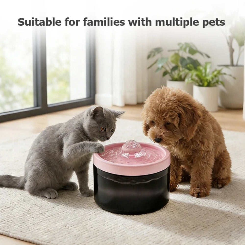WhisperFlow Pet Fountain – 1.8L Quiet Hydration Station