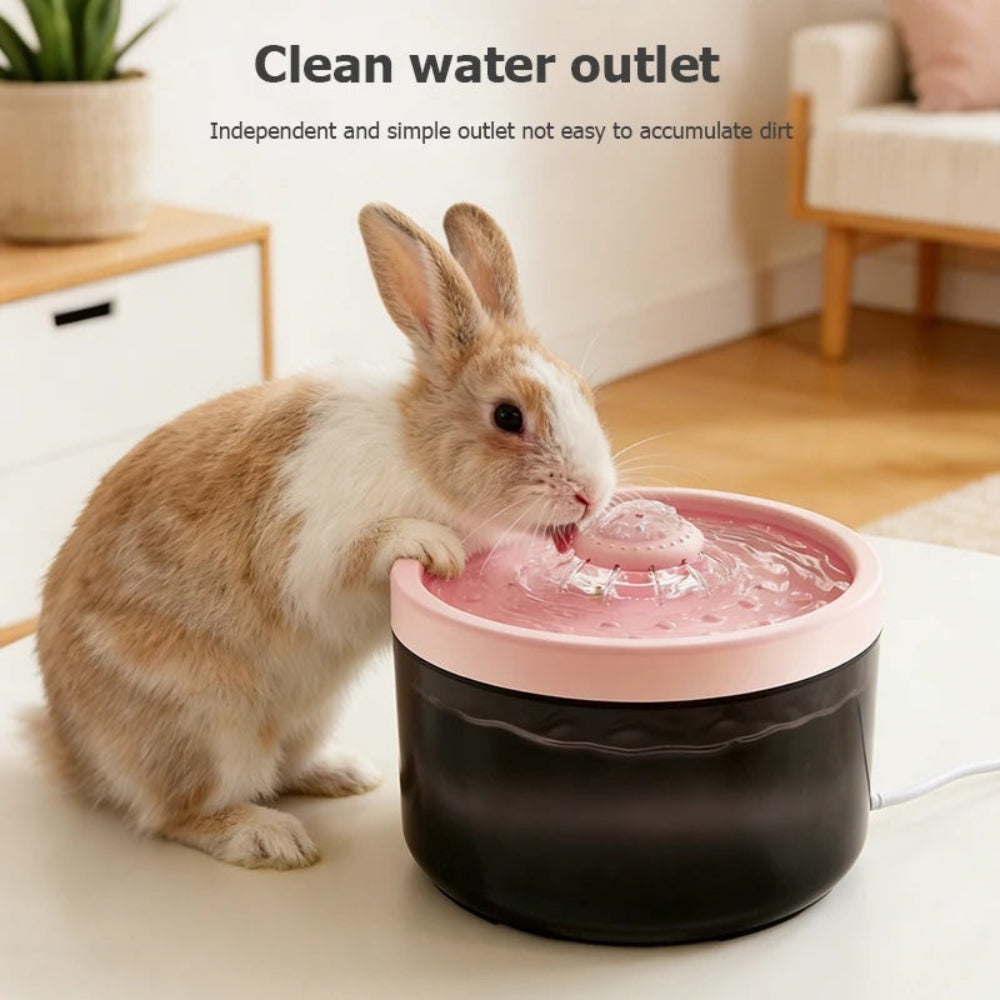 WhisperFlow Pet Fountain – 1.8L Quiet Hydration Station