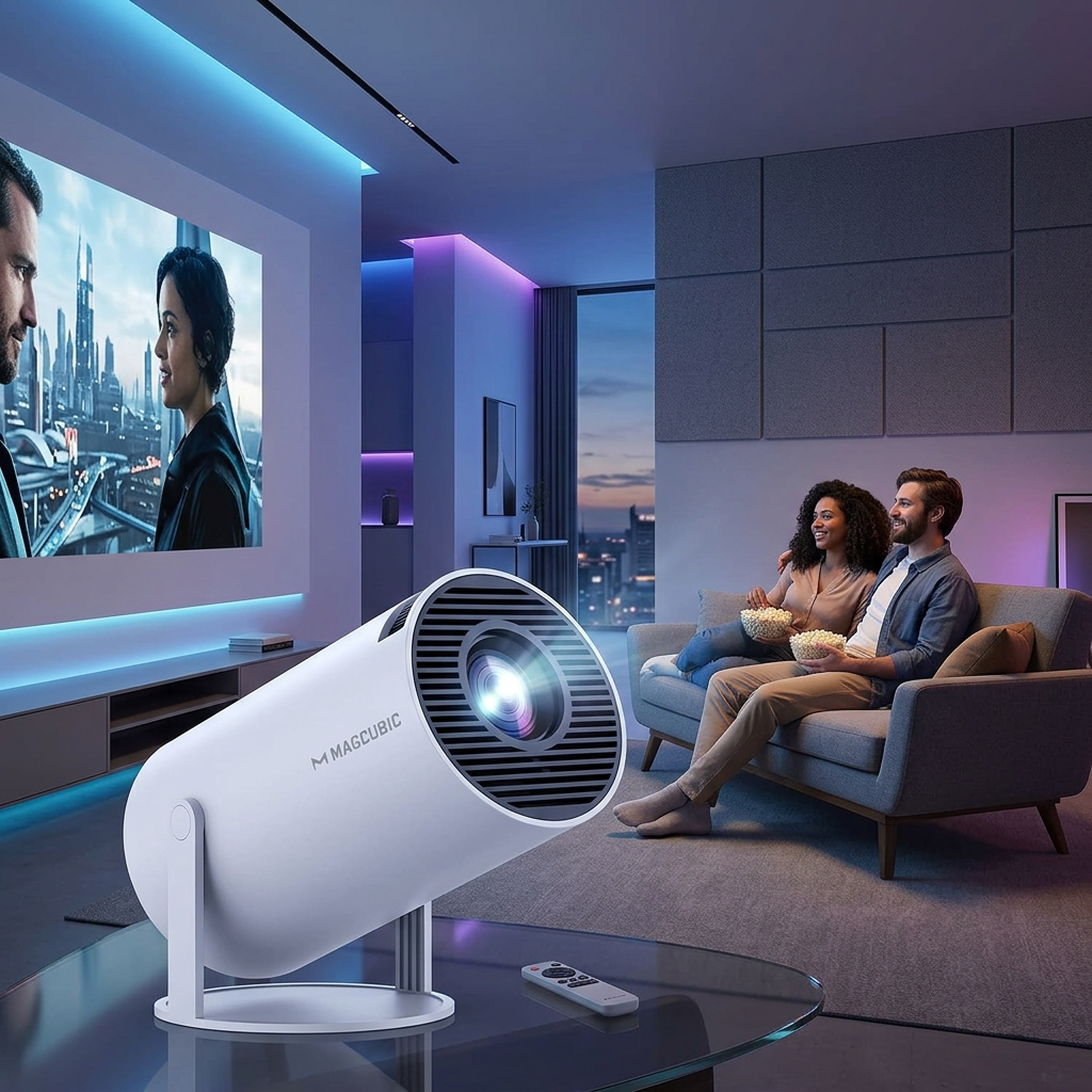 Portable Mini HD Projector For Movies And Videos