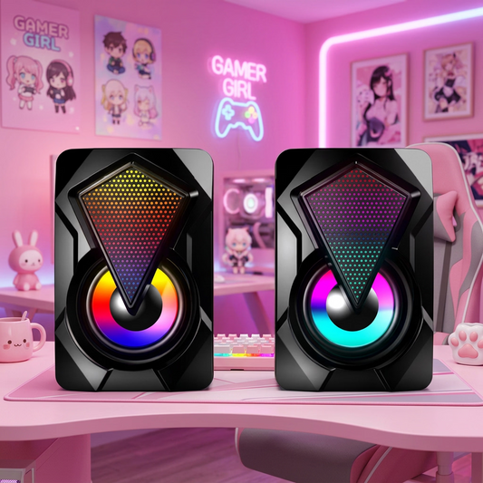 RGB Mini Computer Gaming Speakers