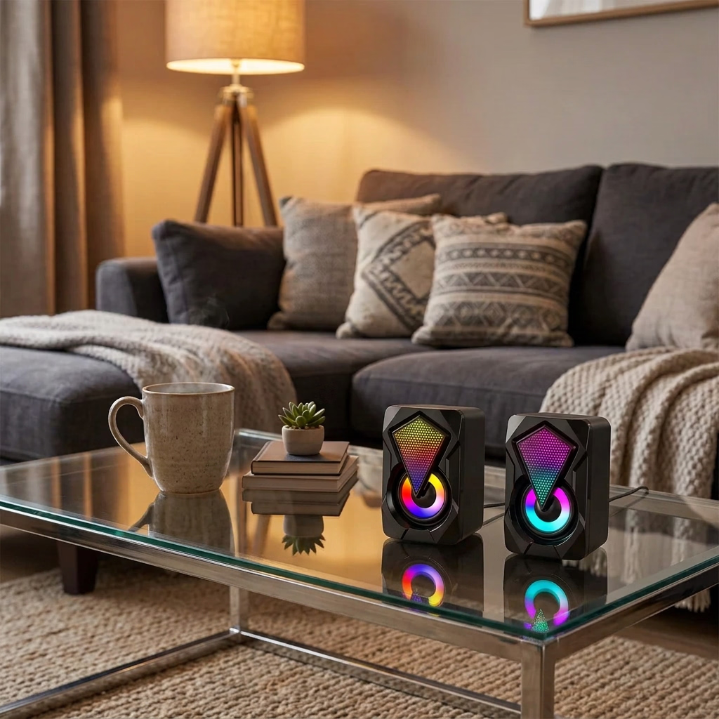 RGB Mini Computer Gaming Speakers