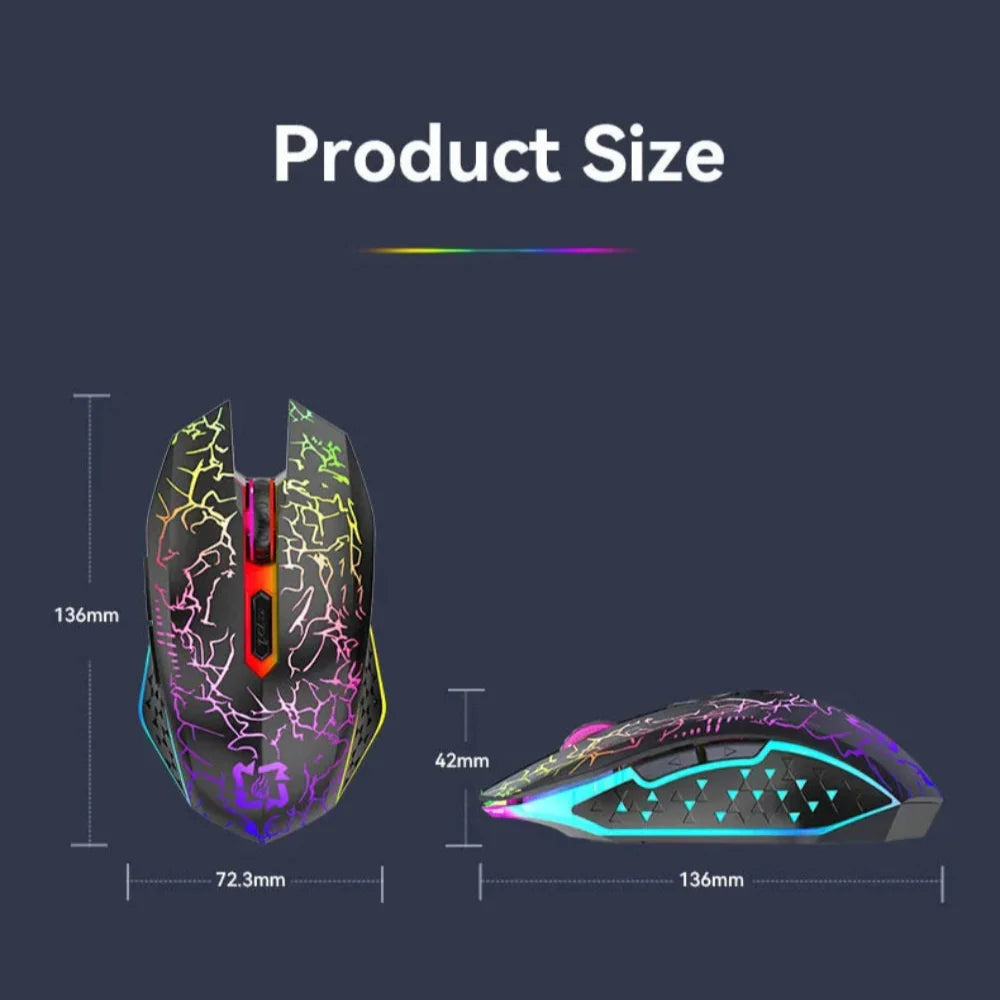 Buy 1 Get 2 Free | RGB Wireless Gaming Mouse