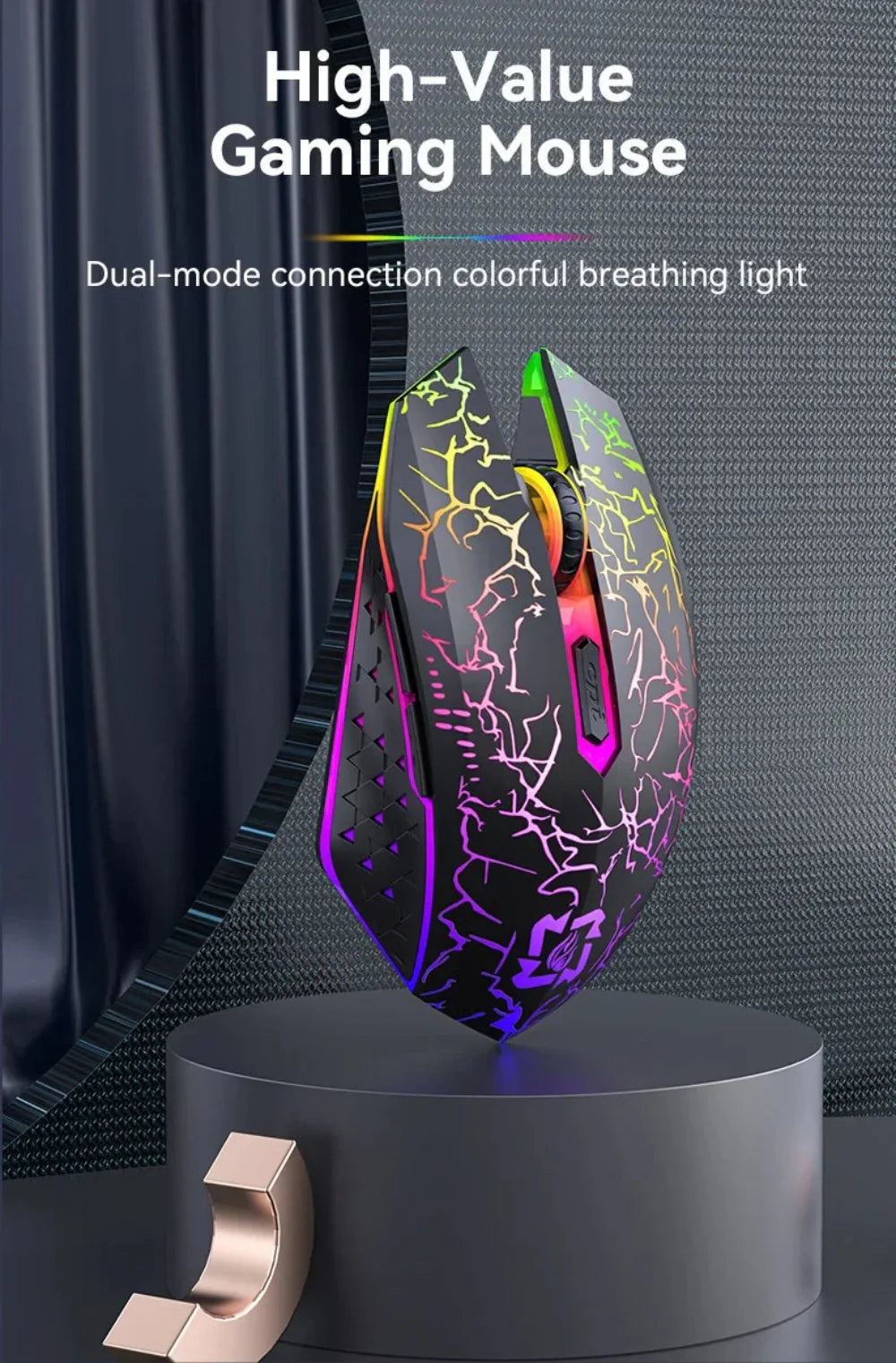 Buy 1 Get 2 Free | RGB Wireless Gaming Mouse