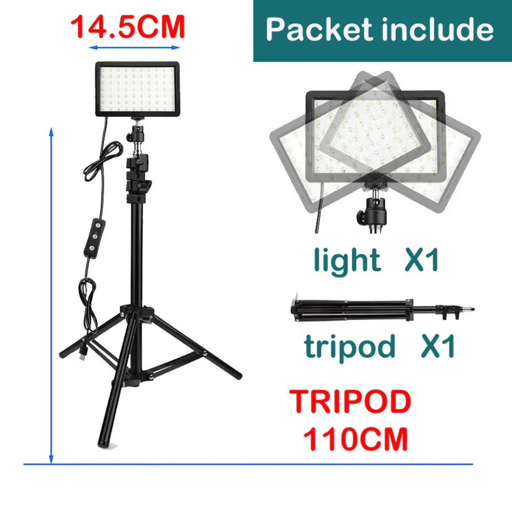 Onetify 4 Color RGB LED Tripod ( 2 Units Set)