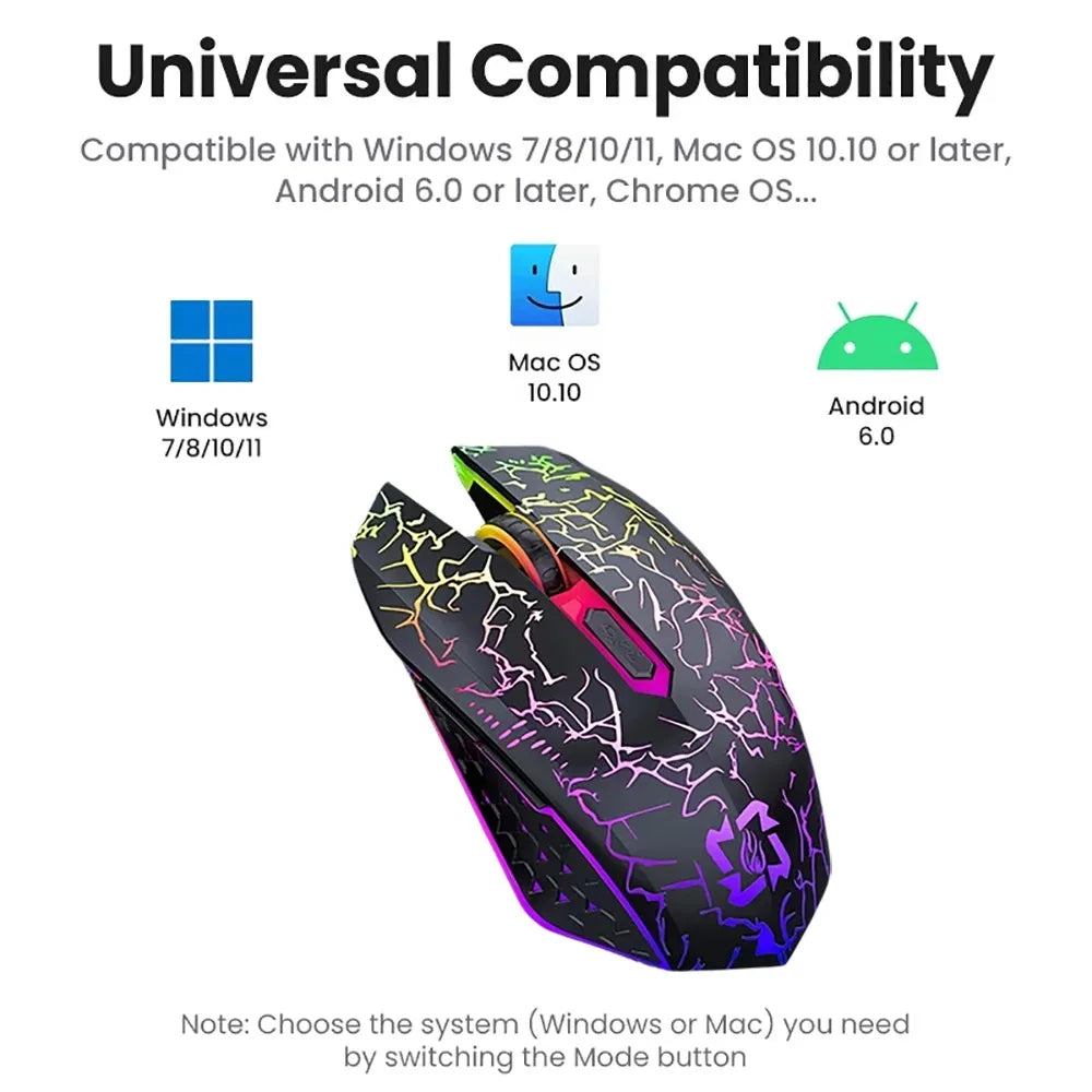 Buy 1 Get 2 Free | RGB Wireless Gaming Mouse