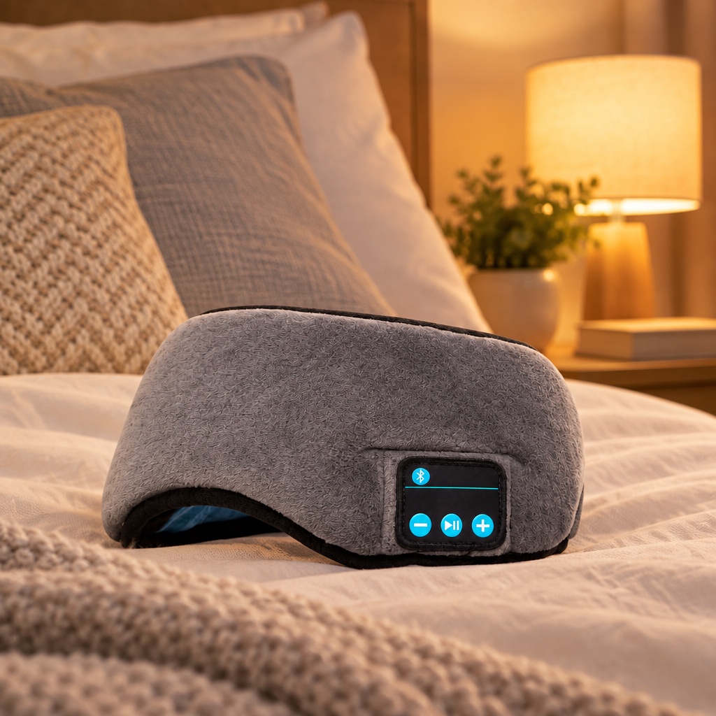 Wireless Sleep Headphones Eye Mask with Bluetooth