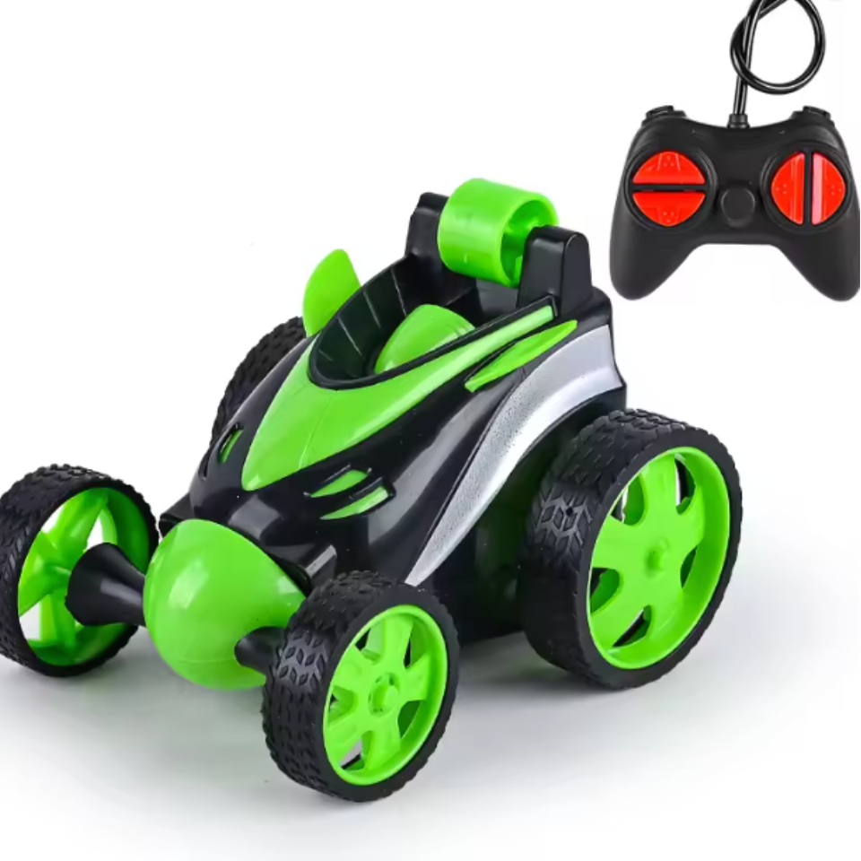Wireless Remote Control Flip Wheels Toy Car