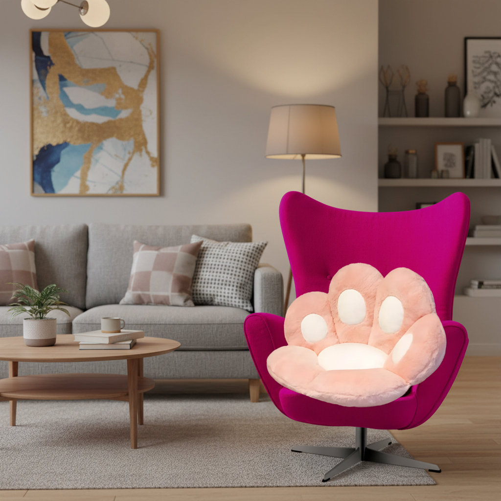 Snuggly Paw Plush Pad
