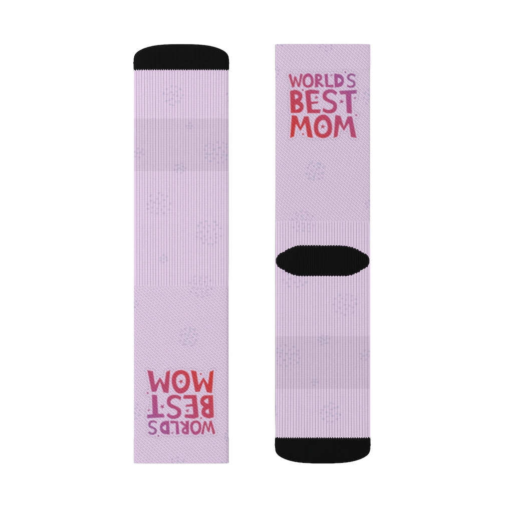 World's Best Mom Novelty Socks