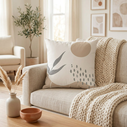 Abstract Sun Double Sided Cushion Home Decoration Accents - 4 Sizes