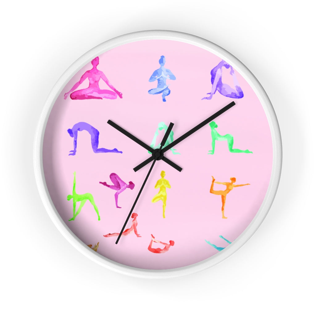 Yoga Sanctuary Wall clock
