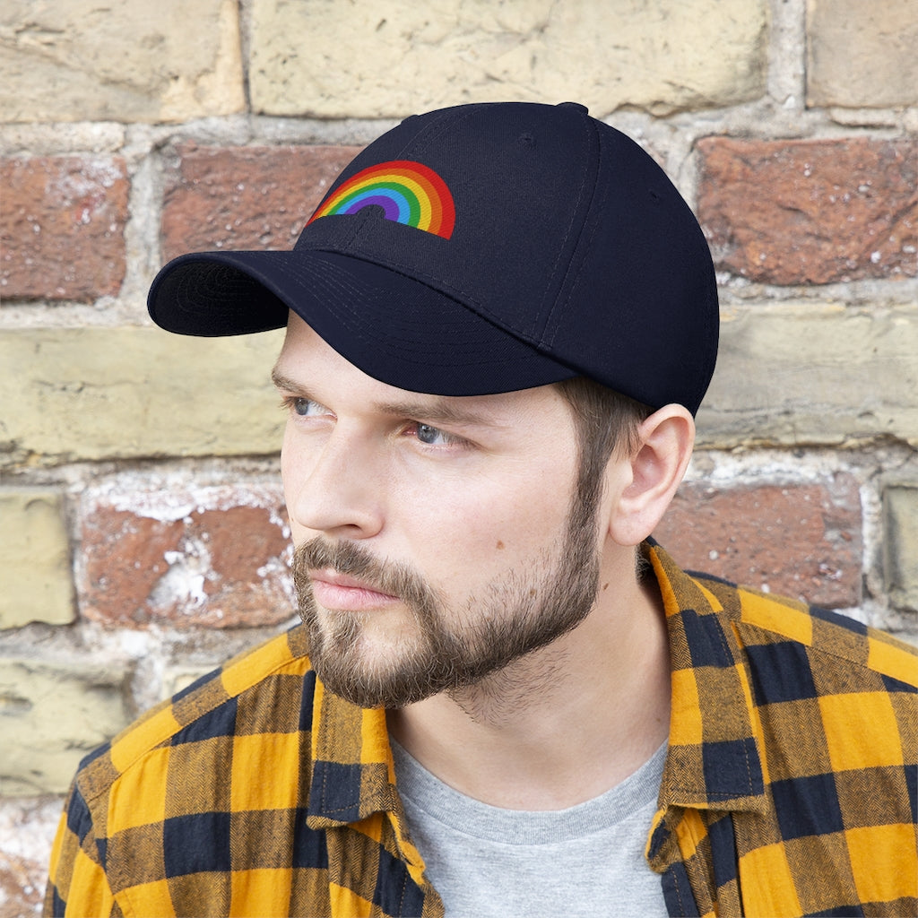 Rainbow Unisex Twill Cap