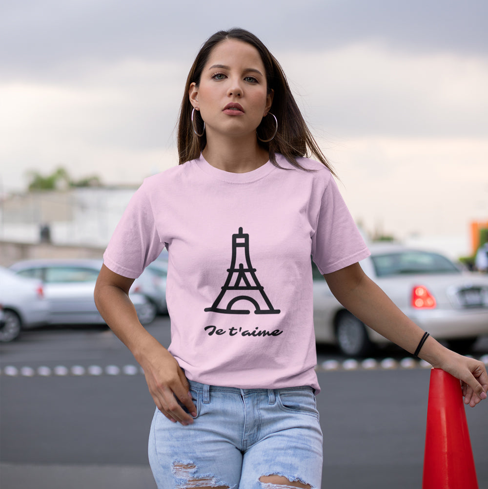 Womens Je T'aime Logo T-Shirt