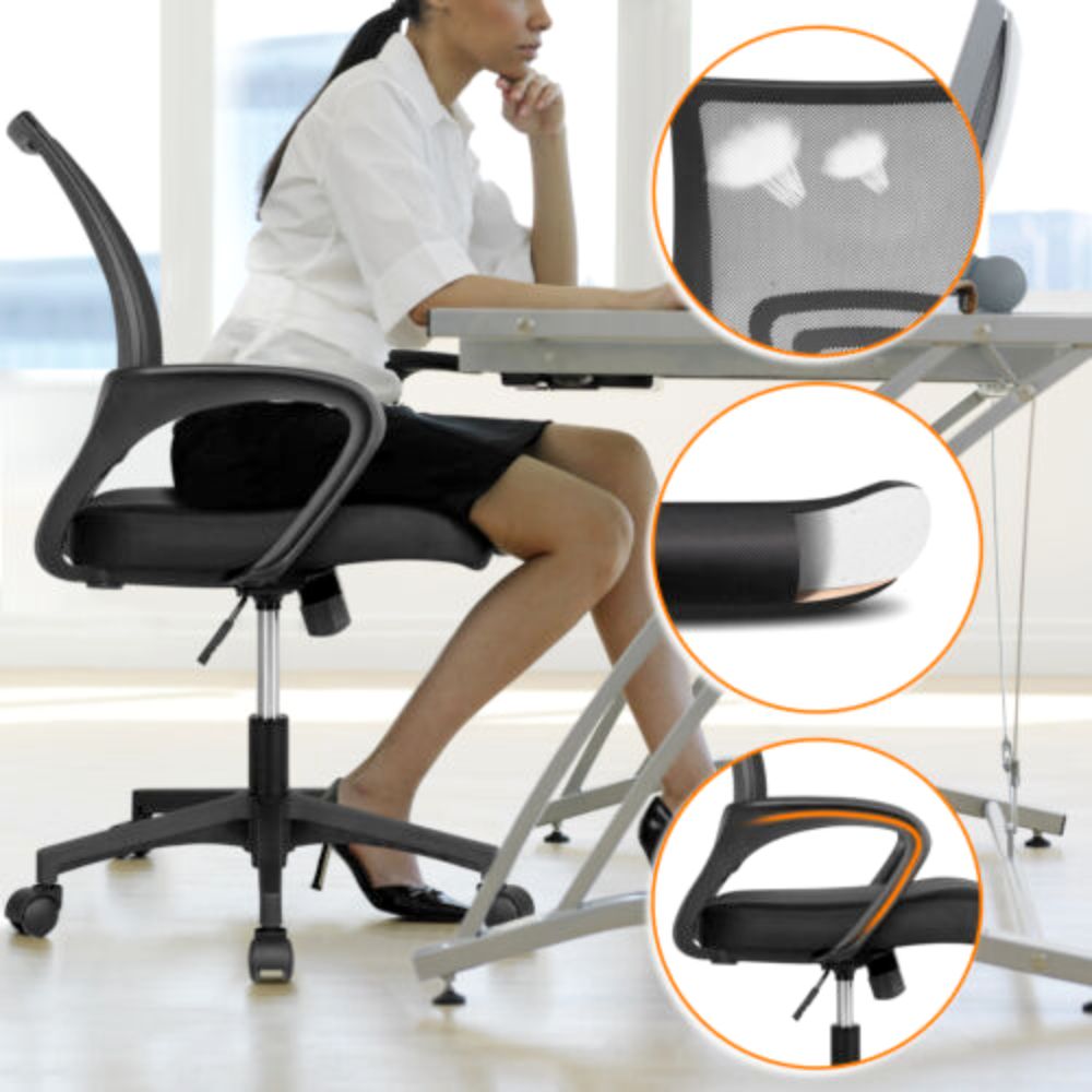 Mesh Office Chair with Back Support