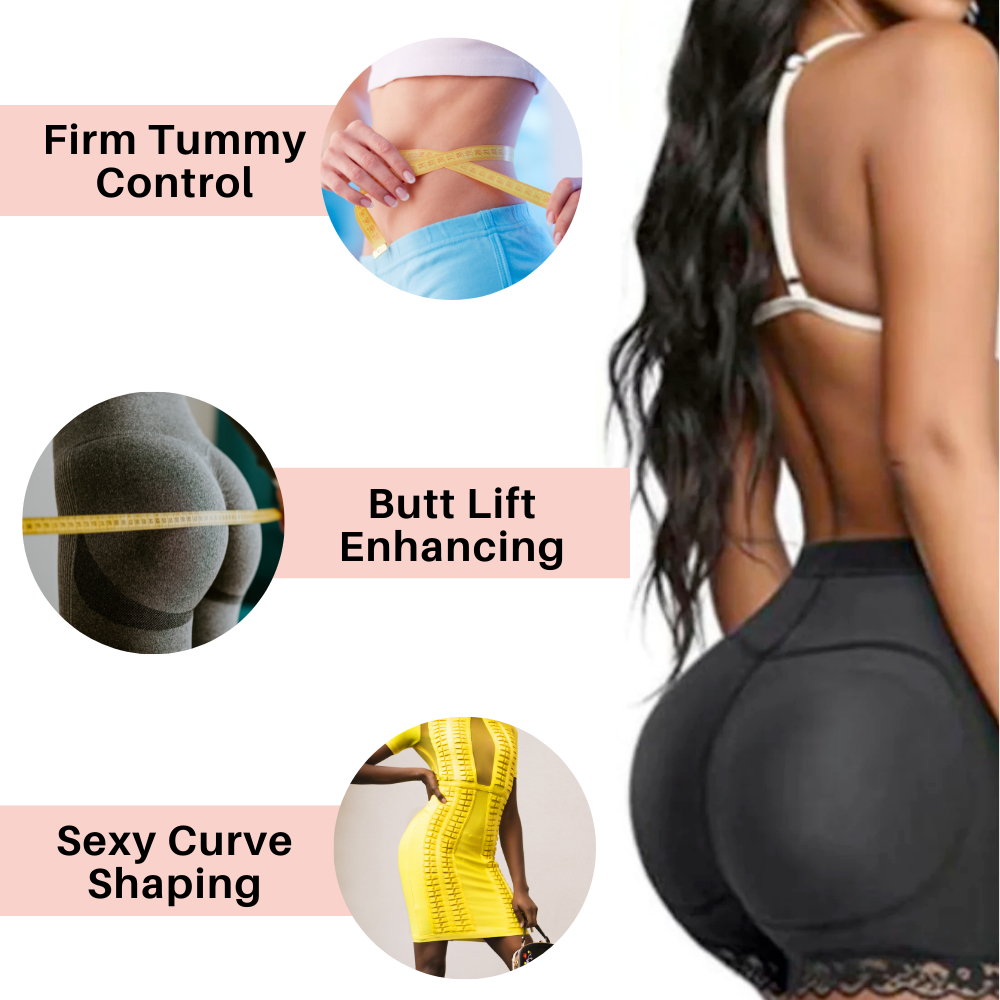 Padded Body Shaper Butt Lifter Panty