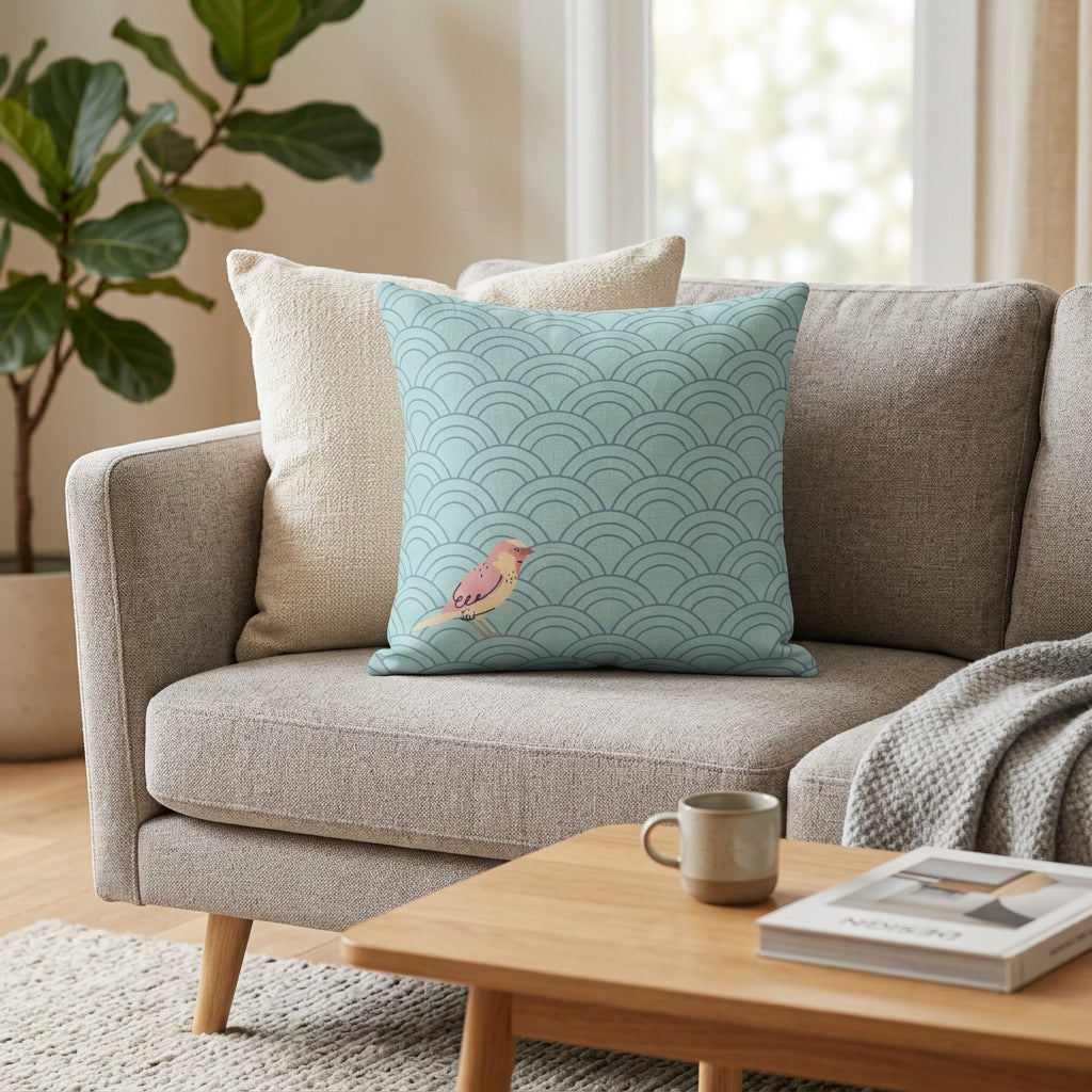 Bird In The Clouds Cushion Home Decoration Accents - 4 Sizes