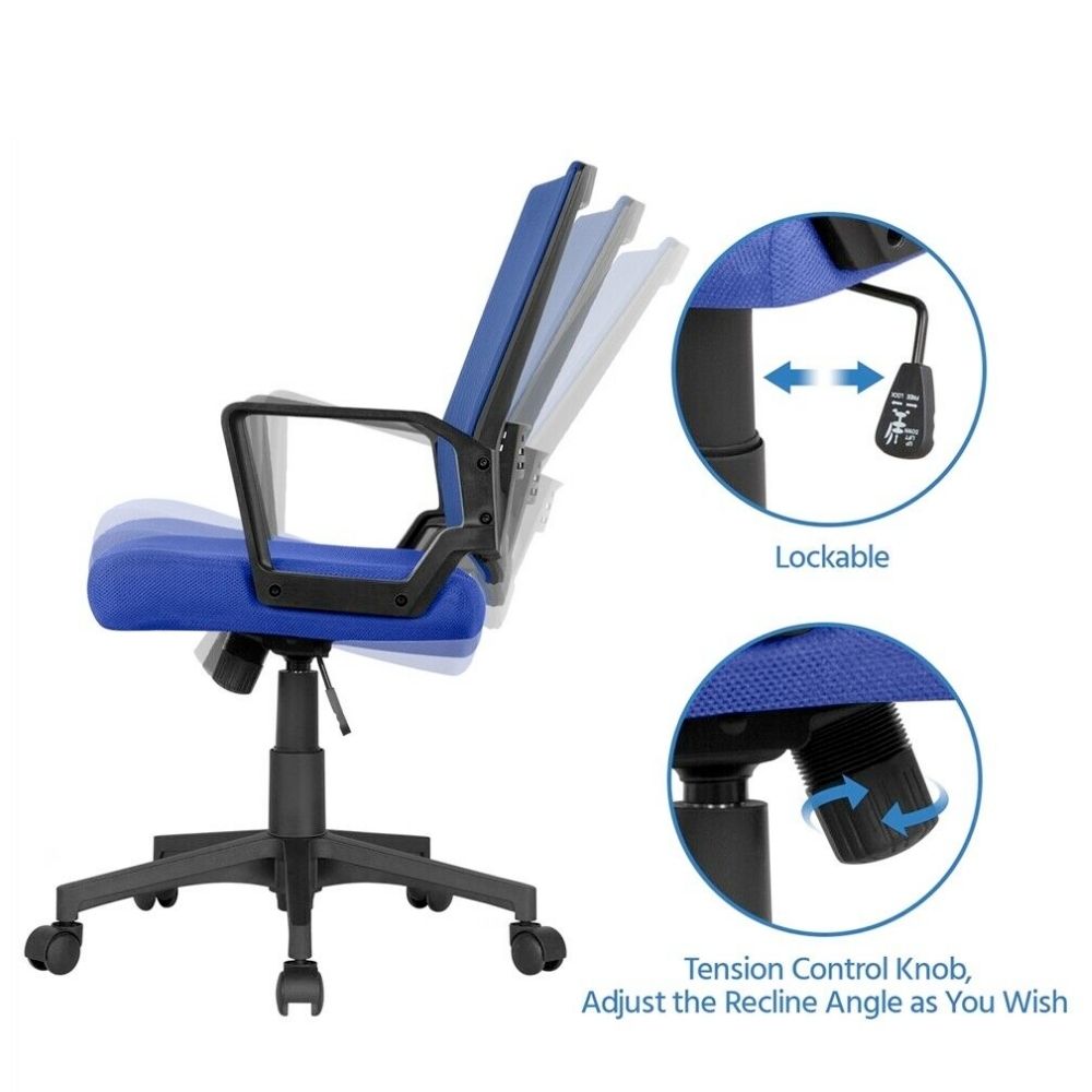 Ergonomic Office Reclining Mesh Chair