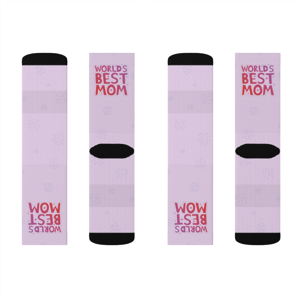 World's Best Mom Novelty Socks