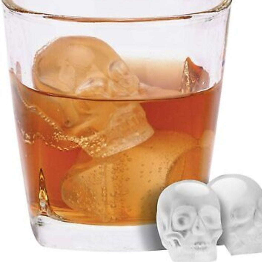 Buy 1 Get 2 Free | Skeleton Skull Shape Ice Cube Mold