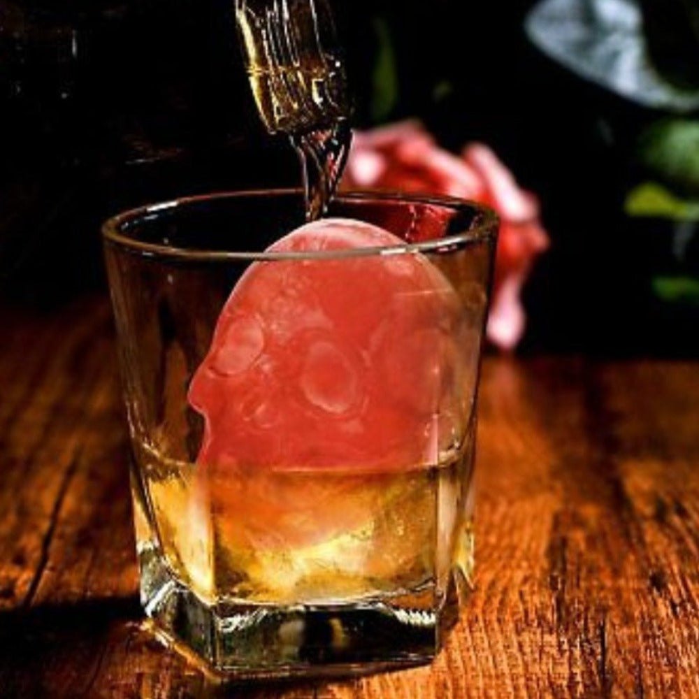 Buy 1 Get 2 Free | Skeleton Skull Shape Ice Cube Mold