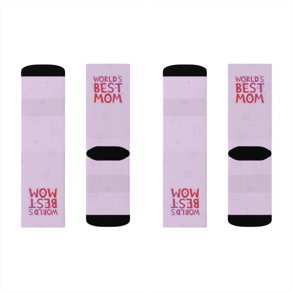 World's Best Mom Novelty Socks