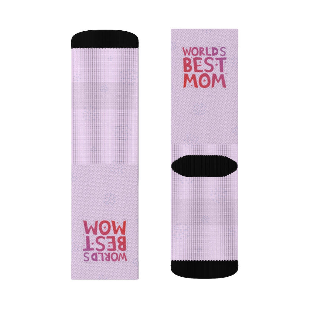 World's Best Mom Novelty Socks