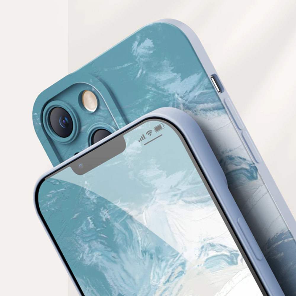 Watercolor Painting Style Phone Case For iPhone