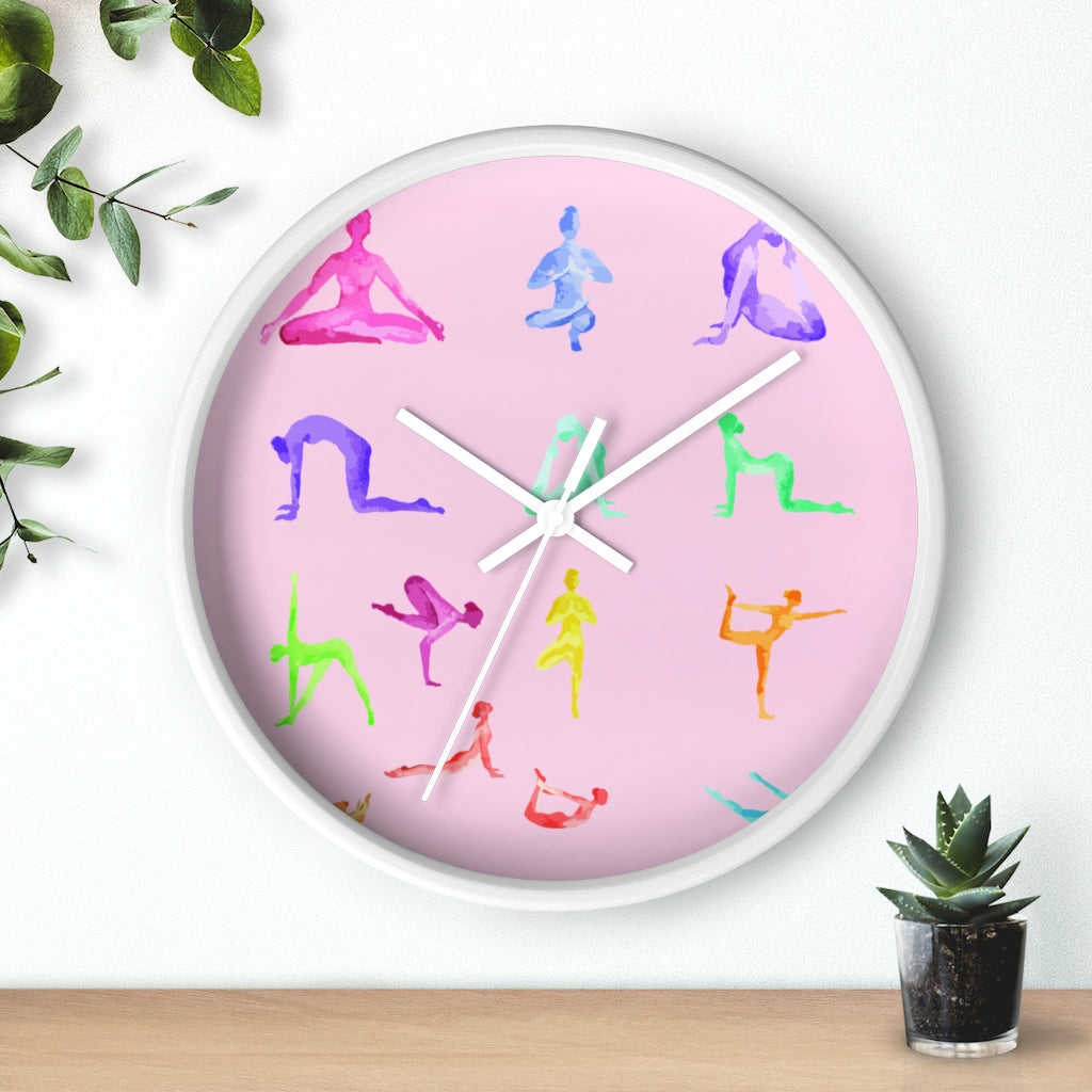 Yoga Sanctuary Wall clock