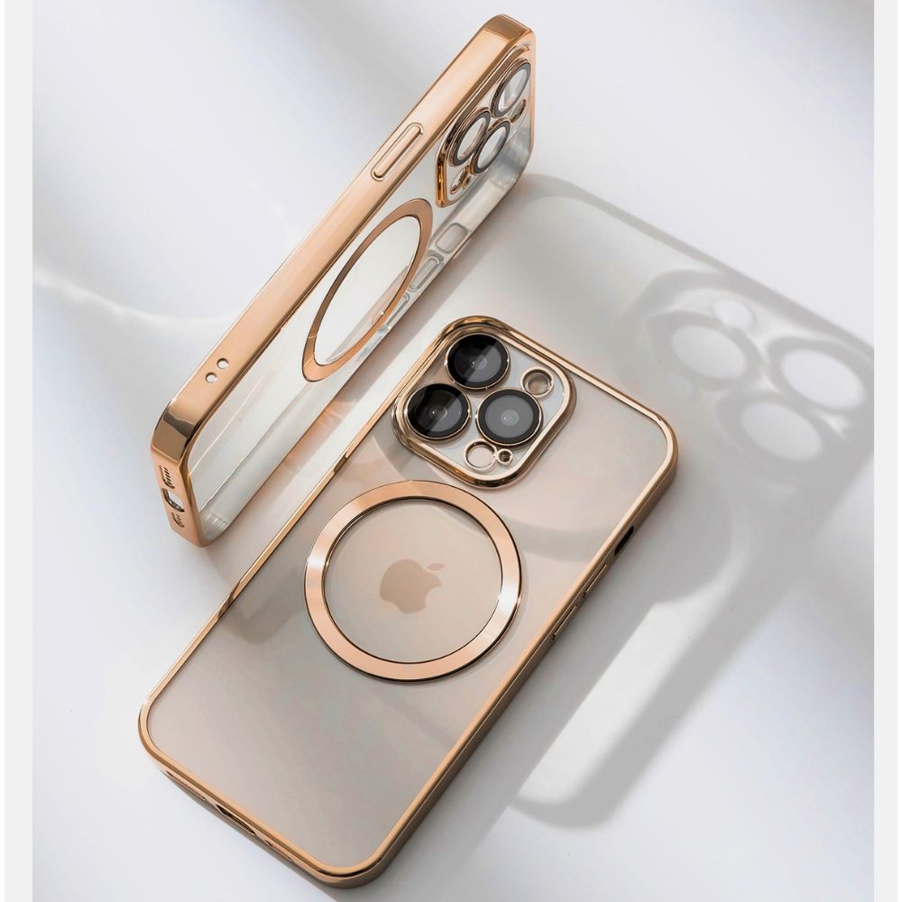 Framed Clear iPhone Case for Wireless Charging