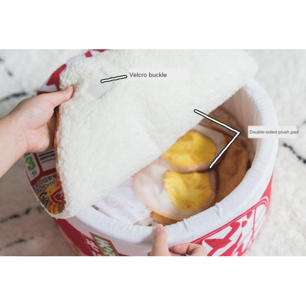 Pet Ramen Cushion Medium Bed