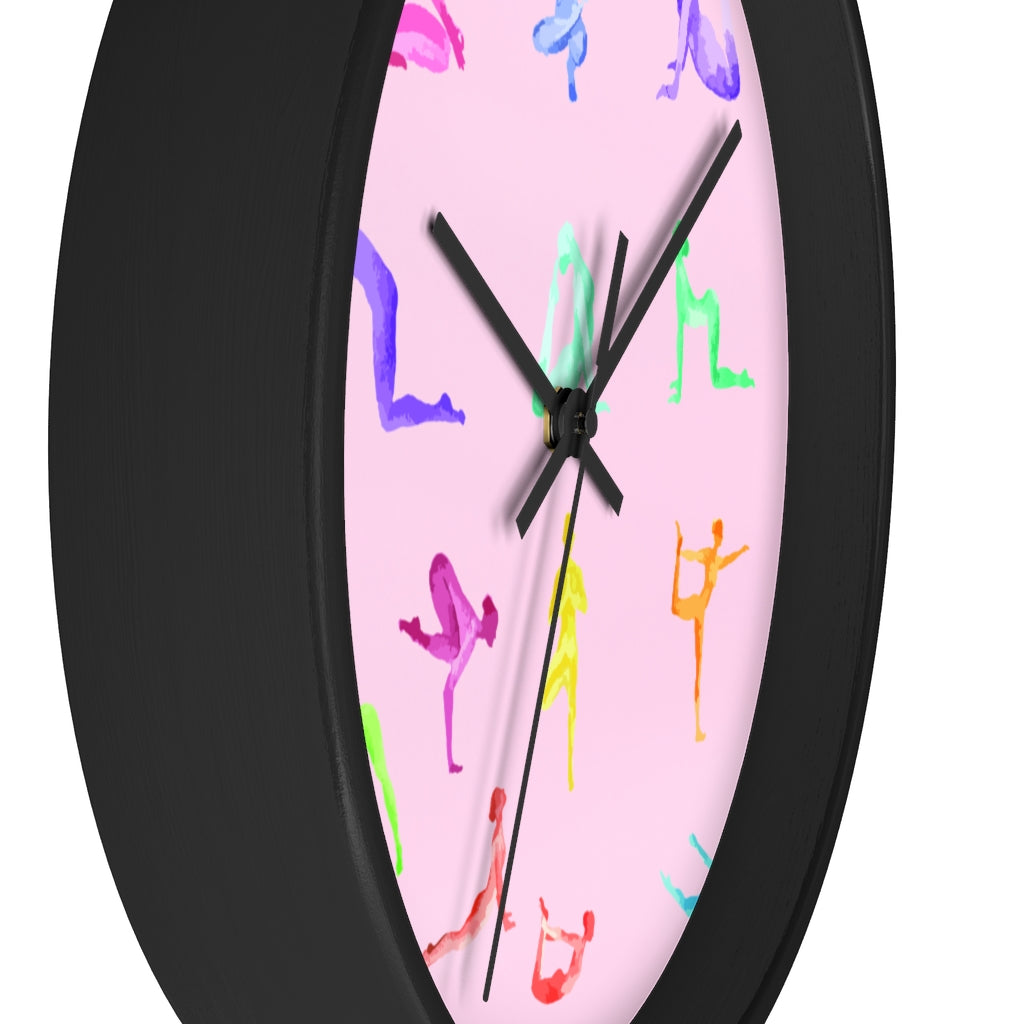 Yoga Sanctuary Wall clock
