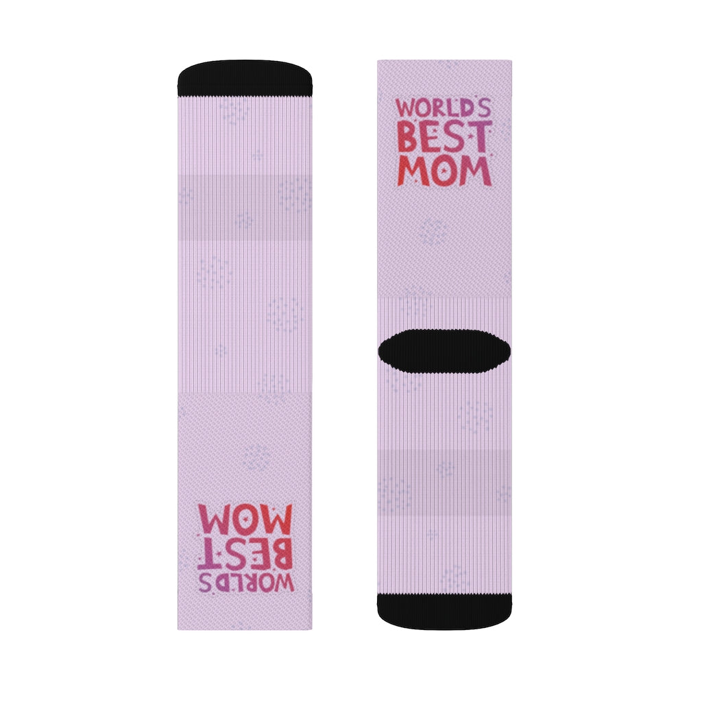 World's Best Mom Novelty Socks