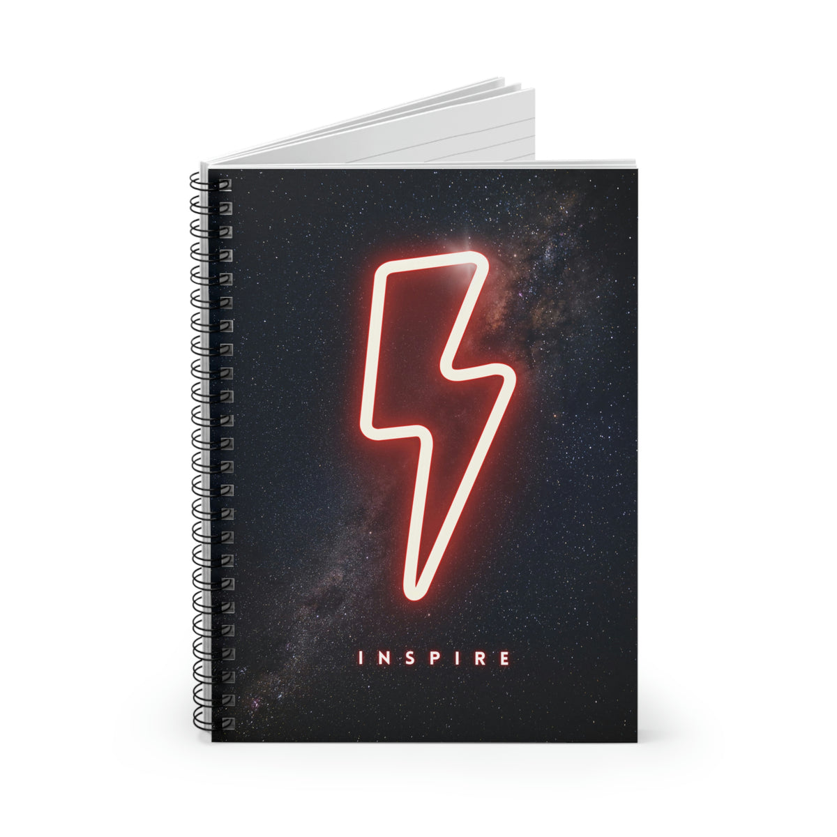 Inspire Flash Spiral Notebook