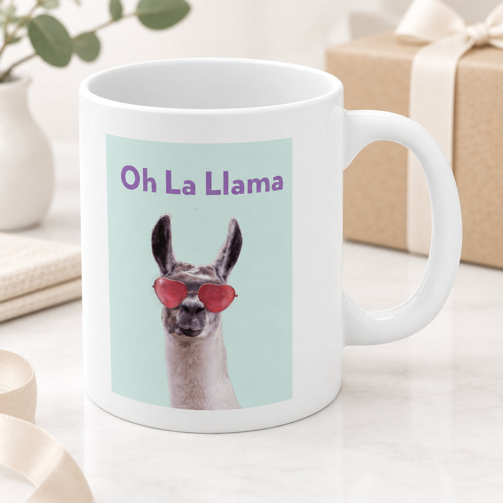 Oh La Llama Mug