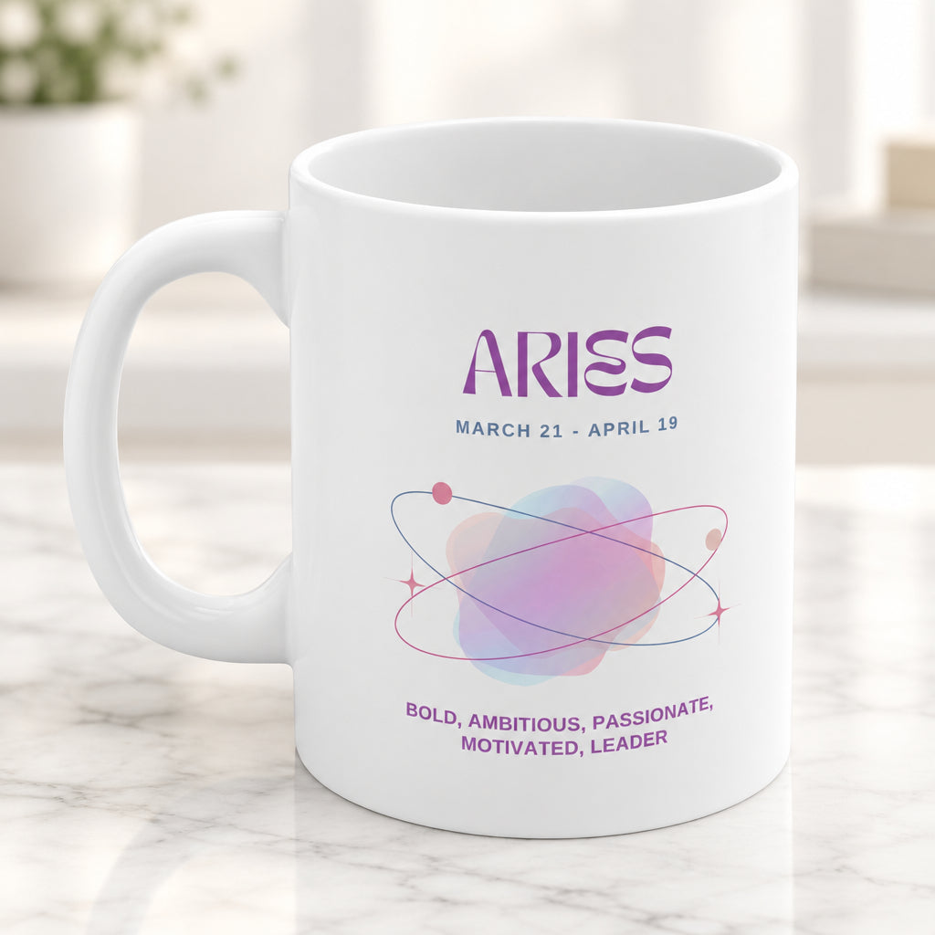 Aries Astrology Traits Mug