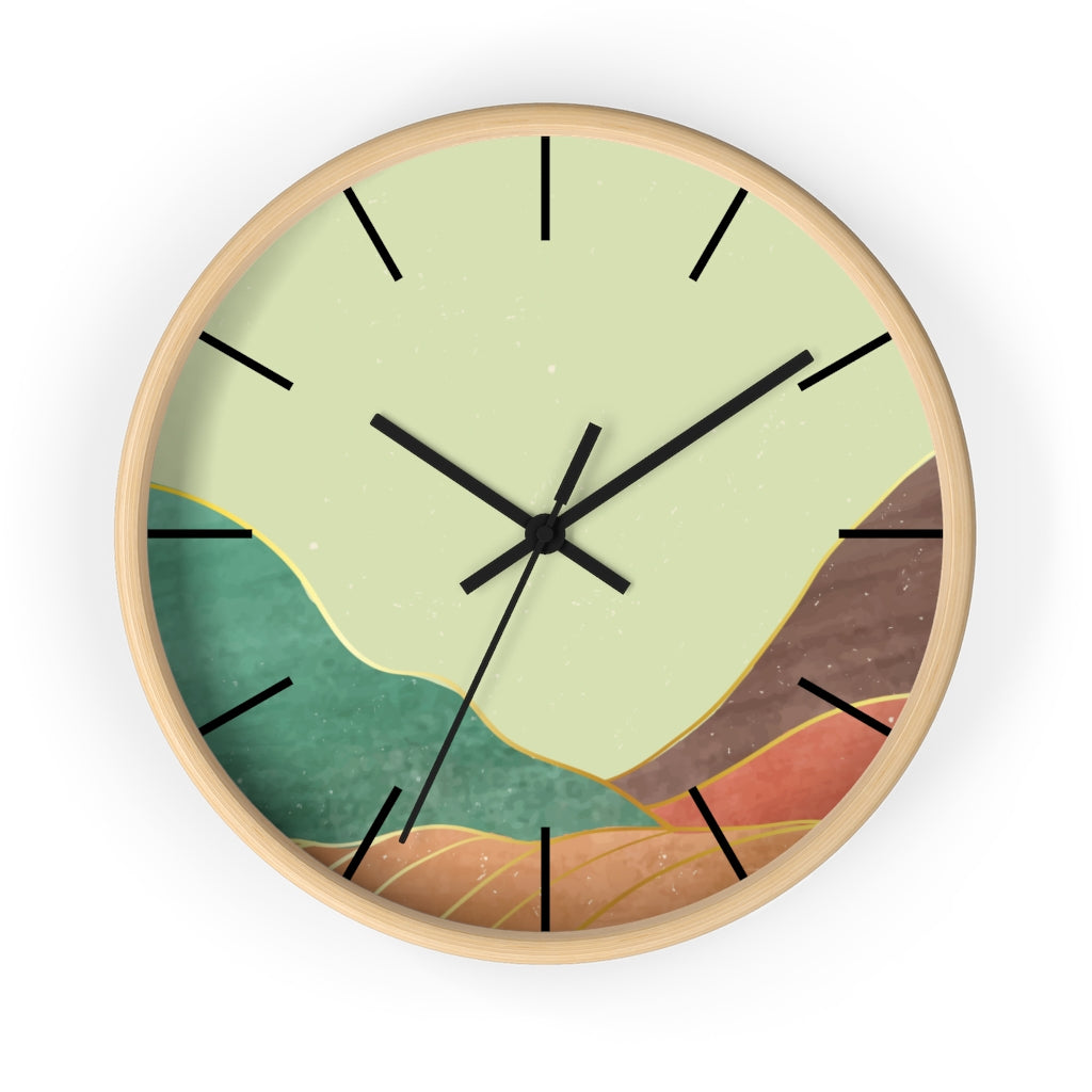 Tranquil Mountain Wall clock