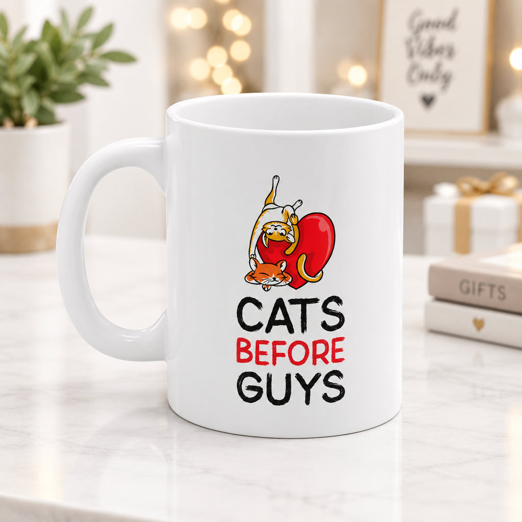 Cats Before Guys Mug
