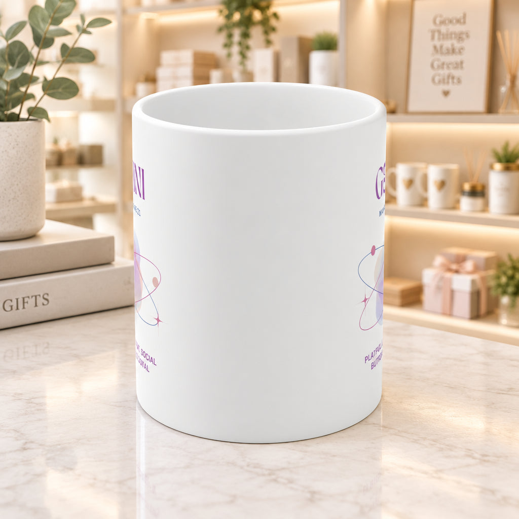 Gemini Astrology Traits Mug