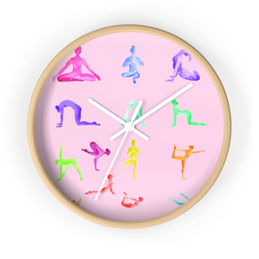 Yoga Sanctuary Wall clock
