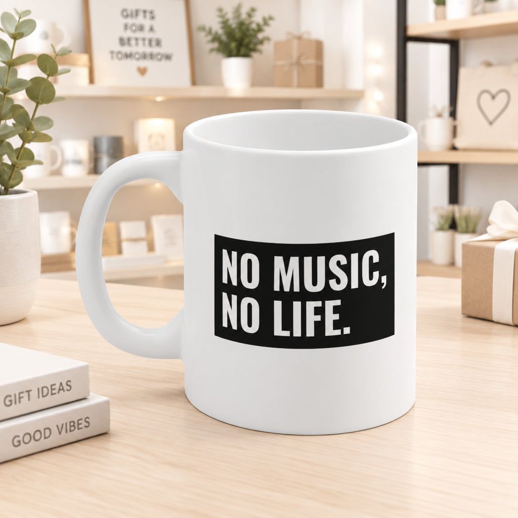 No Music, No Life Mug