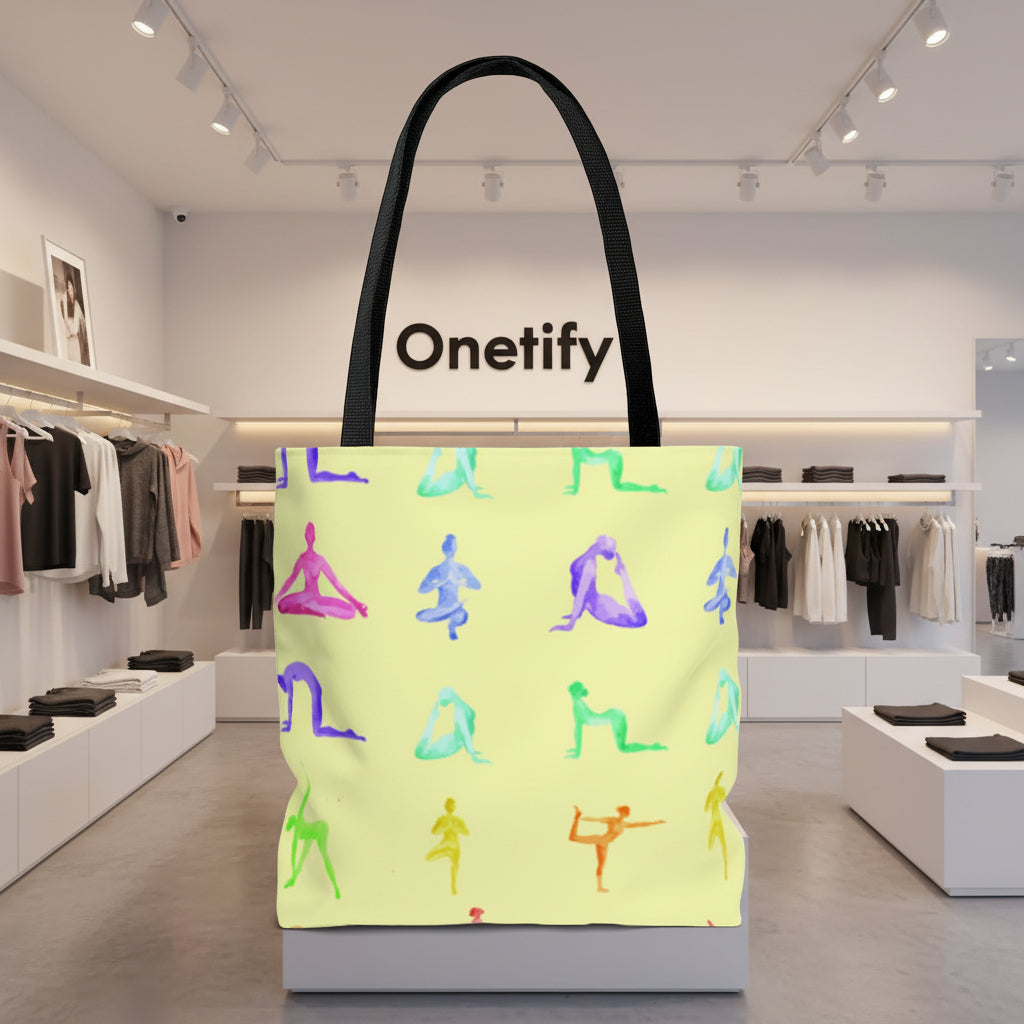 Yoga Sanctuary Everyday Yellow Tote Bag Medium